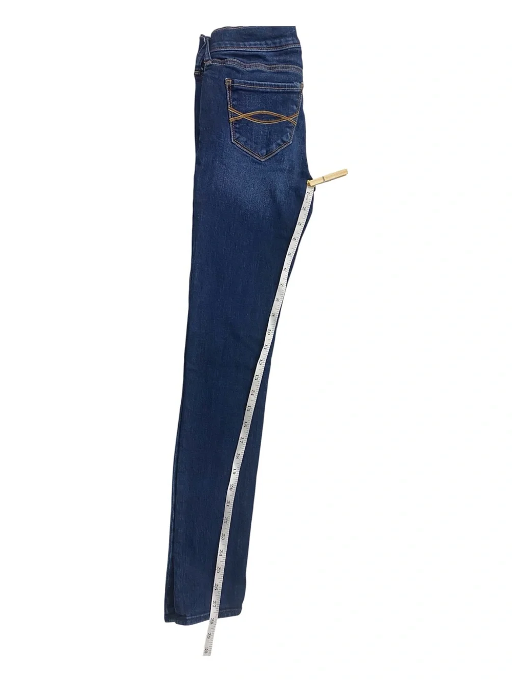 Abercrombie Kids Size 14 Dark Wash Skinny Jeans Stretch Denim Girls Teen Y2K